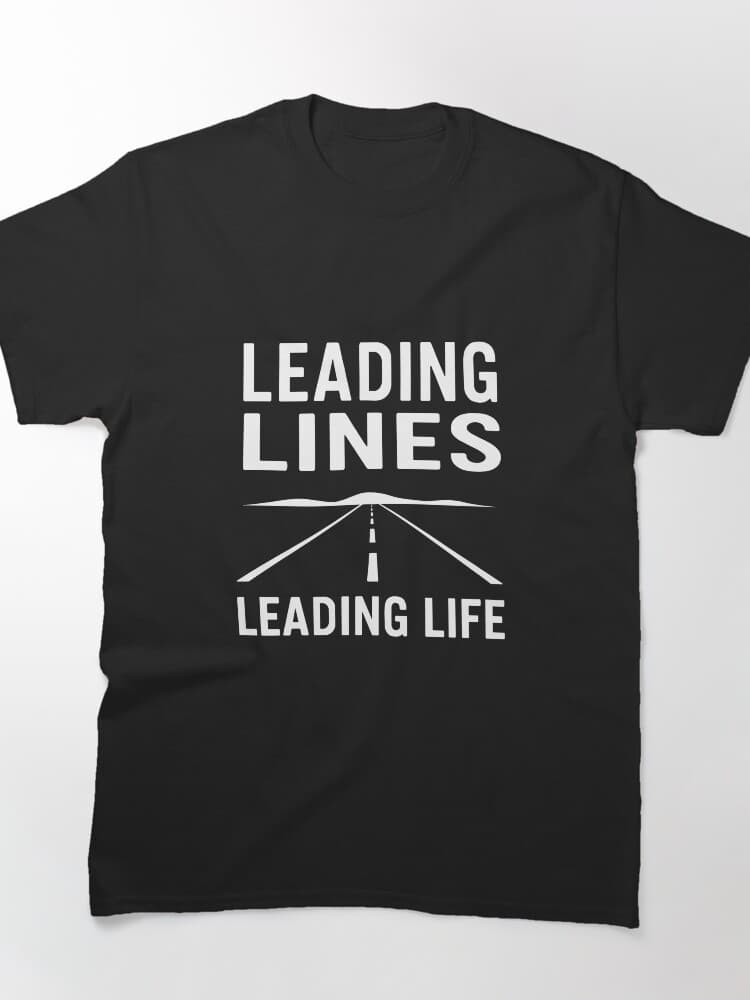 Leading Lines Leading Life Horizon Road Tee