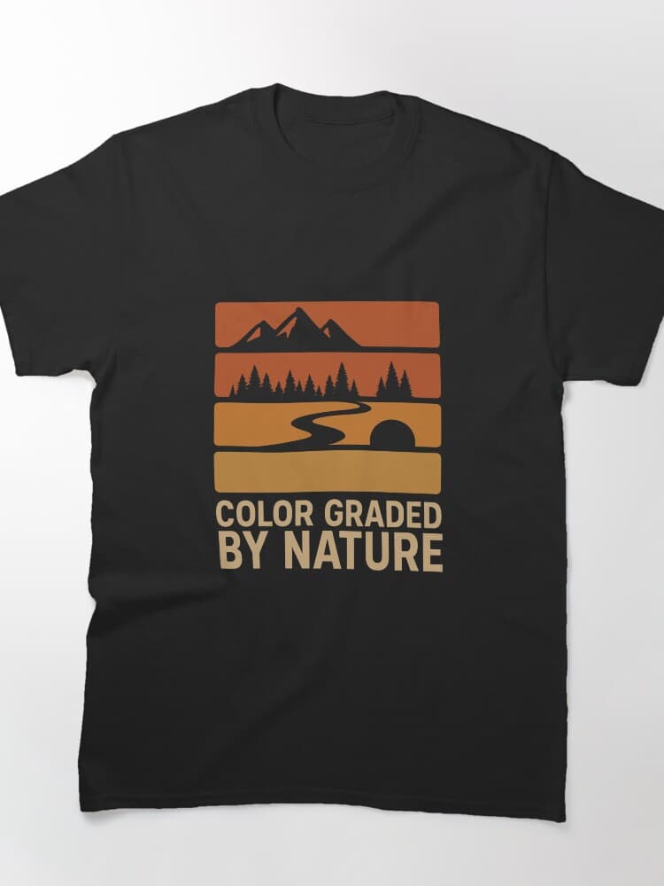 Nature Inspired Graphic Print Unisex T-Shirt for Outdoor Lovers
