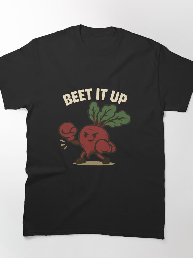 Funny Beet Plant Graphic Unisex Tee for Food Lovers