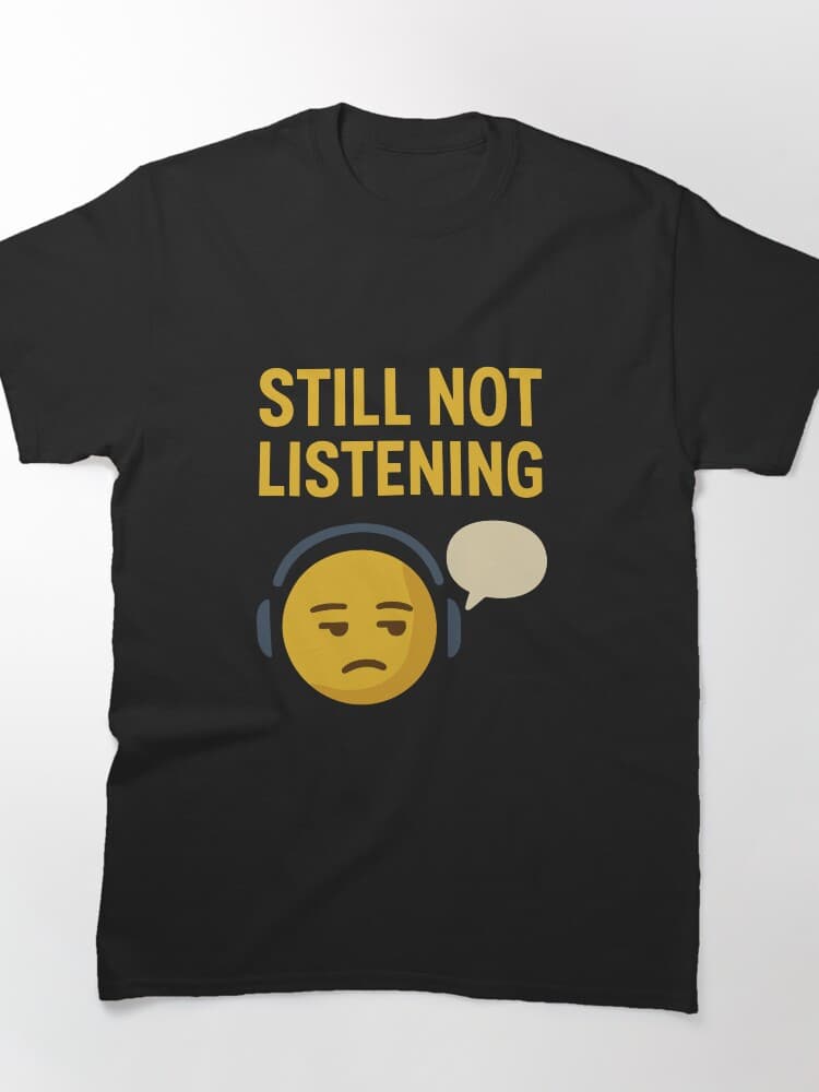 Funny Emojis Graphic Print Unisex Shirt for Humor Lovers
