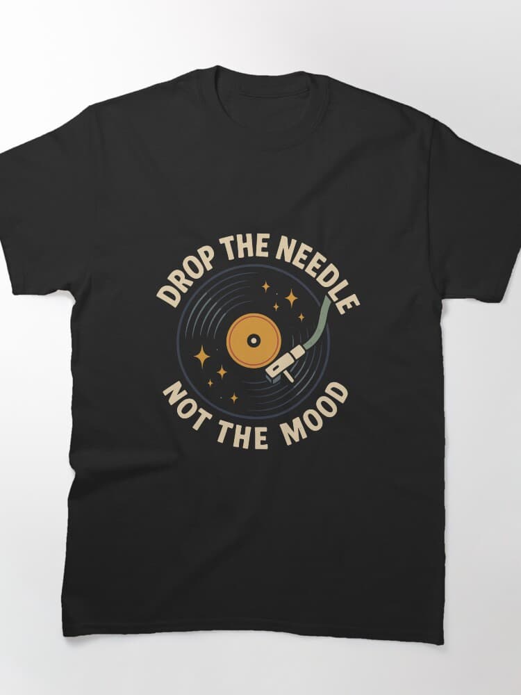Stylish Vinyl Record Graphic