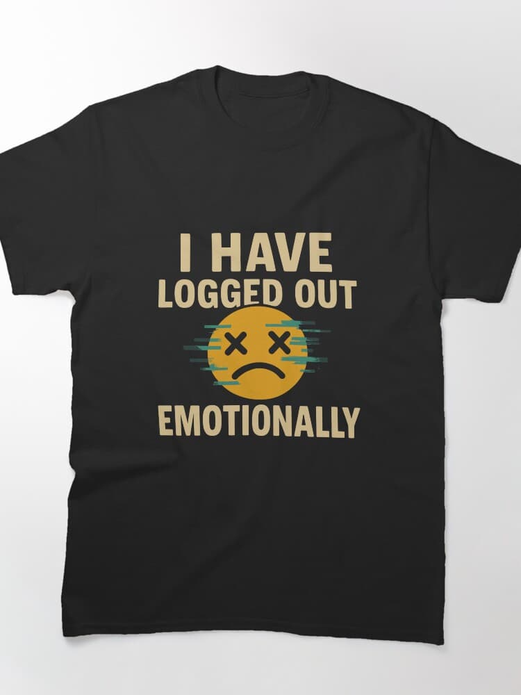 Emotional Logout Statement Graphic