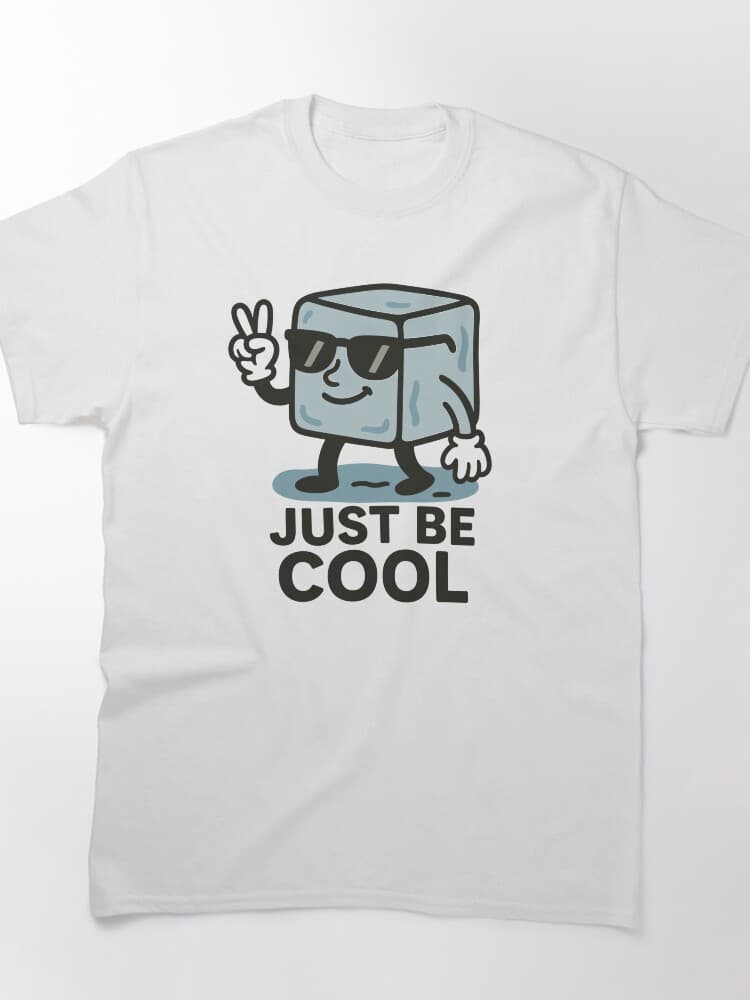 Ice Cube Design Just Be Cool