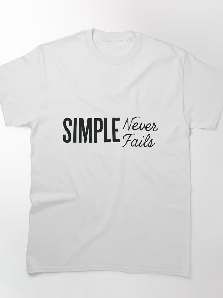 Simple Never Fails