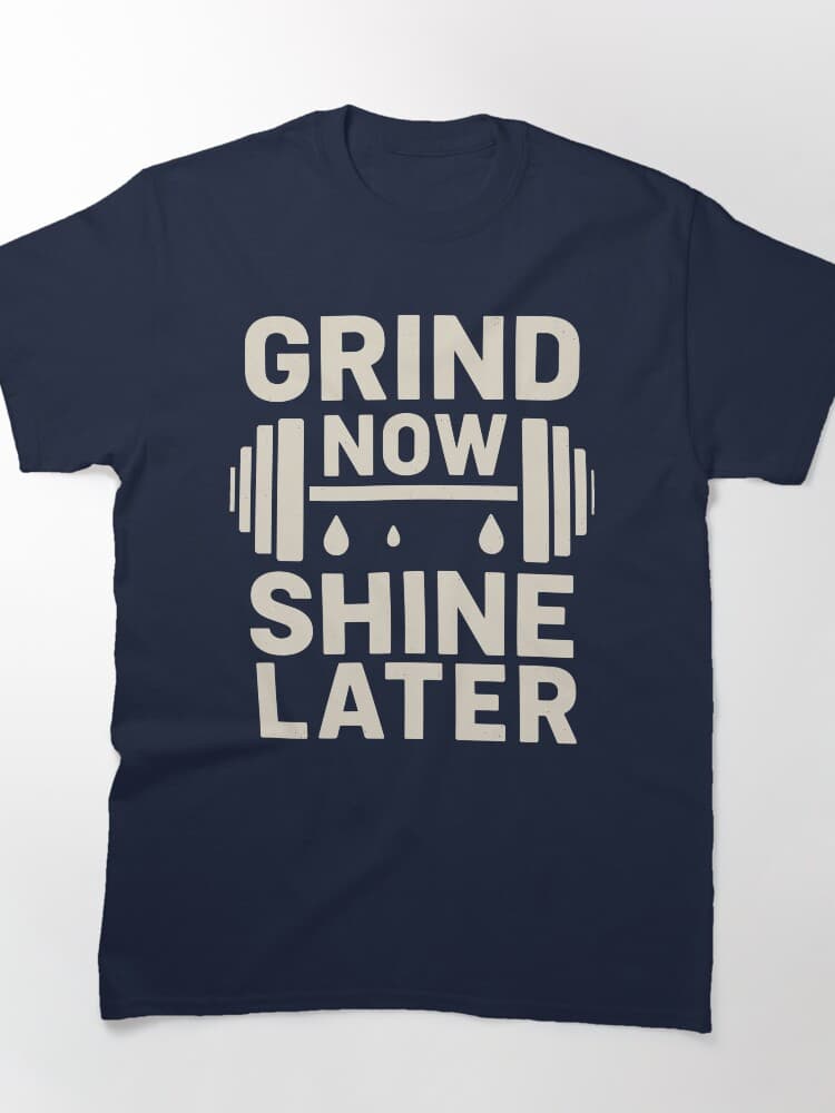 Motivational Fitness Quote Tee for Gym Enthusiasts