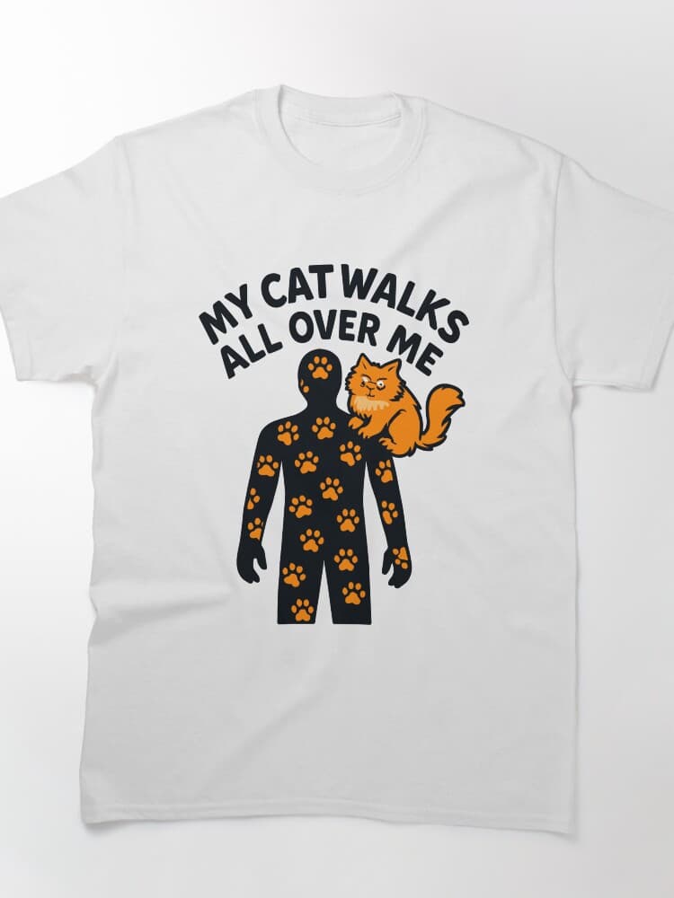 My Cat Walks All Over Me