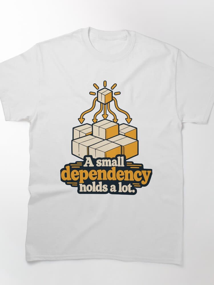 A Small Dependency Holds a Lot Blueprint Graphic