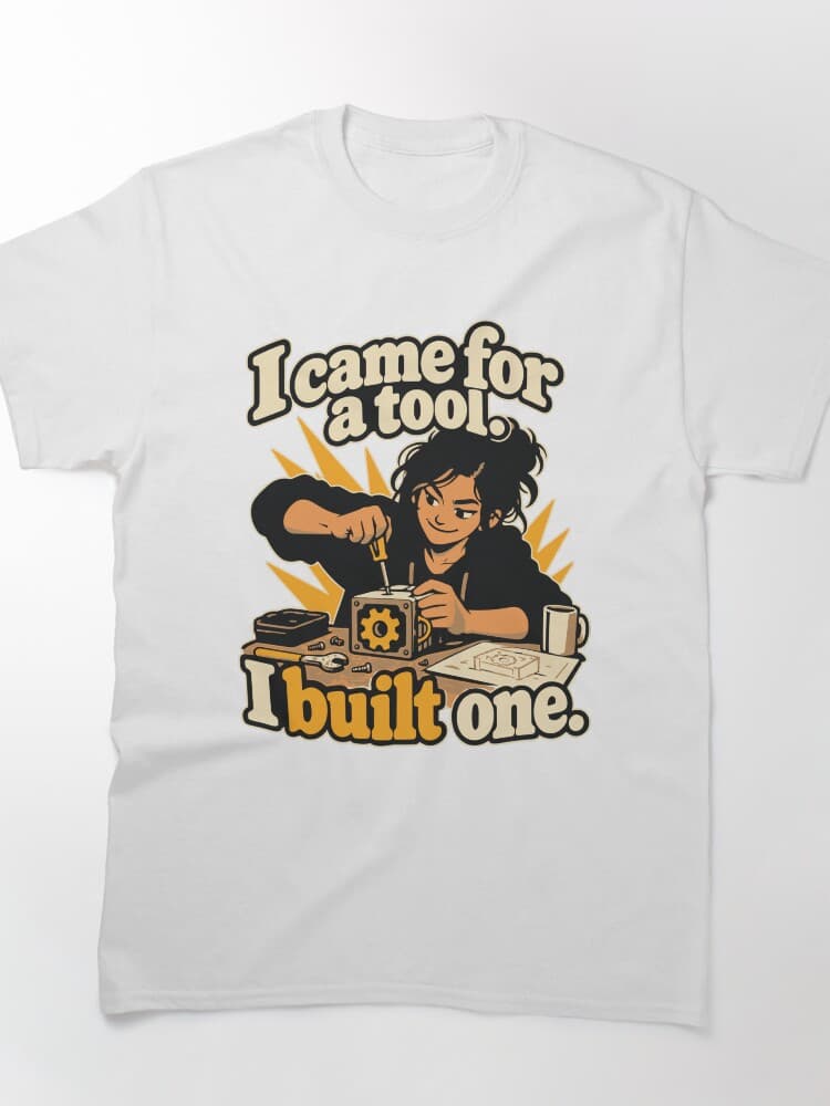 I Came for a Tool, I Built One Solo Builder Graphic