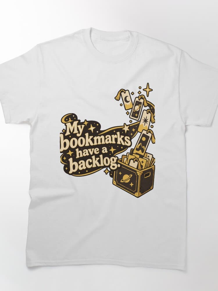 My Bookmarks Have a Backlog Cosmic Reader Design