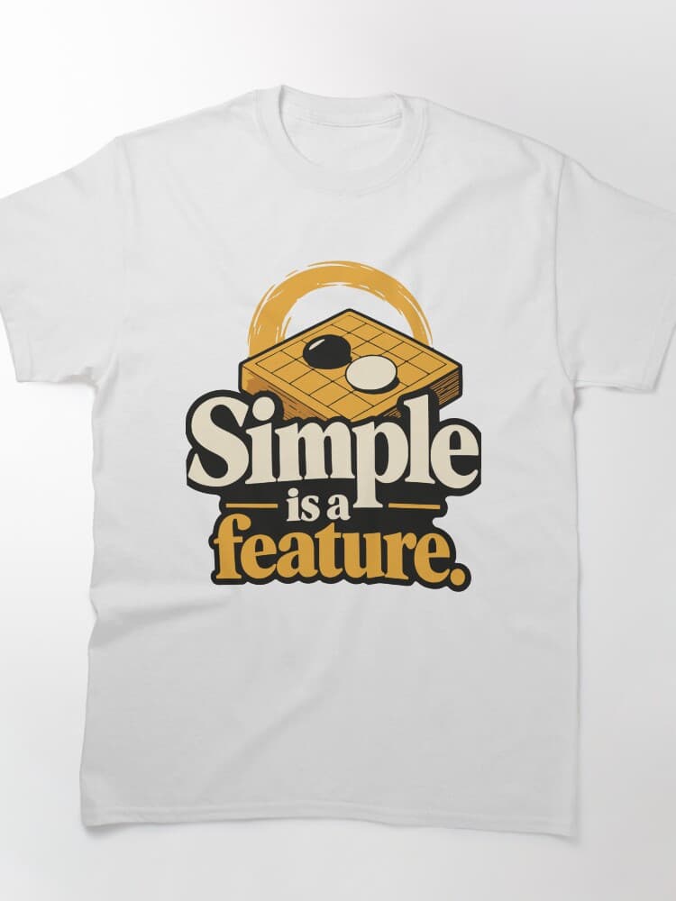 Simple Is a Feature Go Board Design