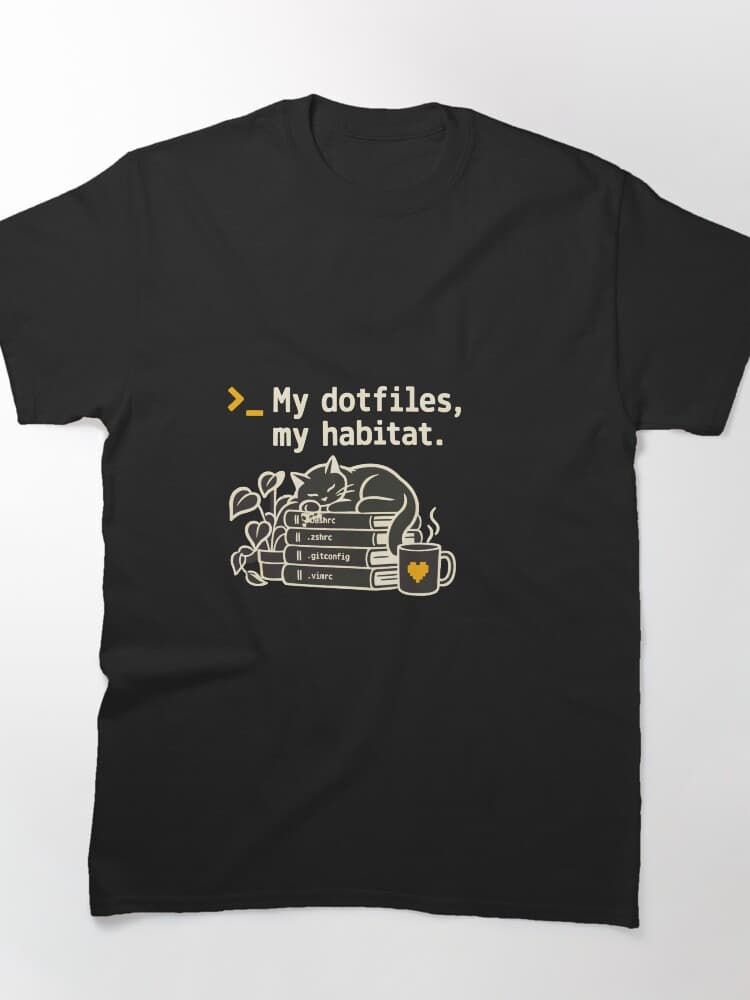 My Dotfiles, My Habitat – Cozy Developer Cat Design