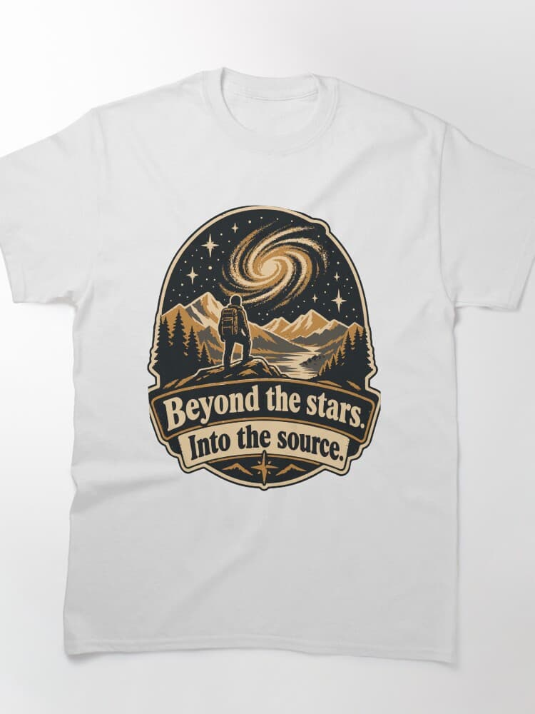 Beyond the Stars Vintage Adventure Badge