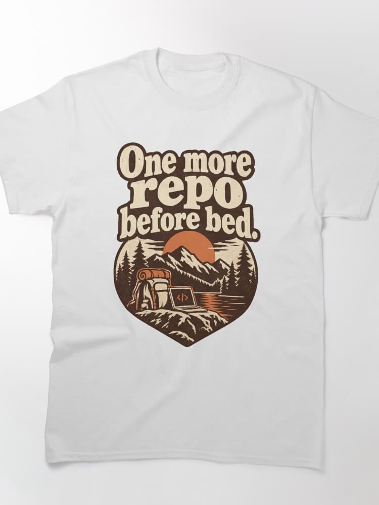 One More Repo Before Bed Vintage Outdoor Badge