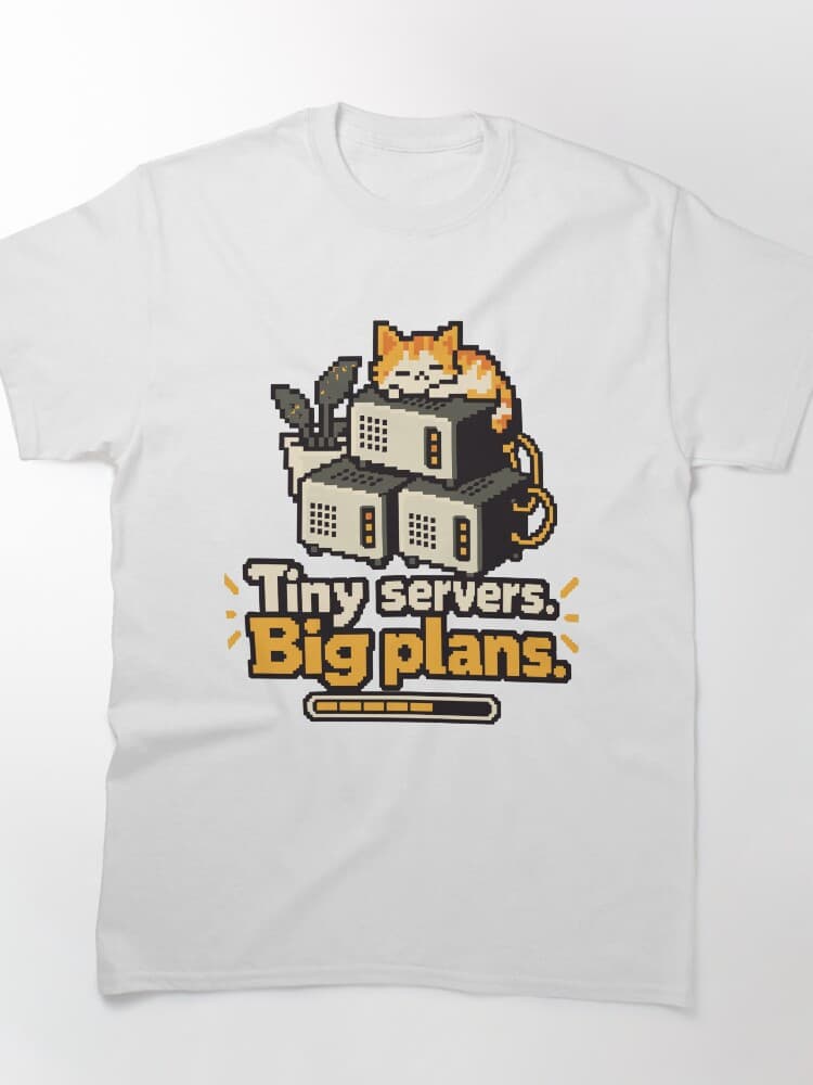 Tiny Servers Big Plans Pixel Art