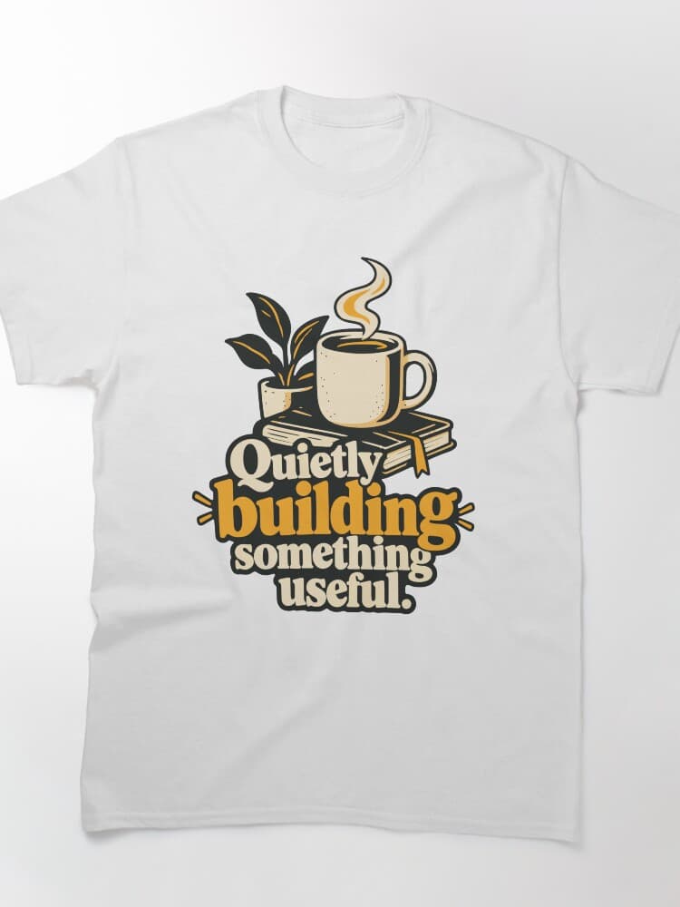 Quietly Building Something Useful Typography