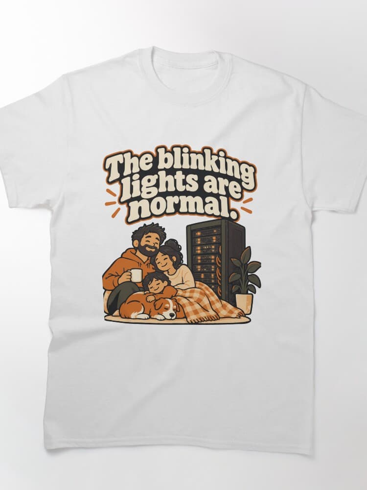 The Blinking Lights Are Normal Home Server Family Design