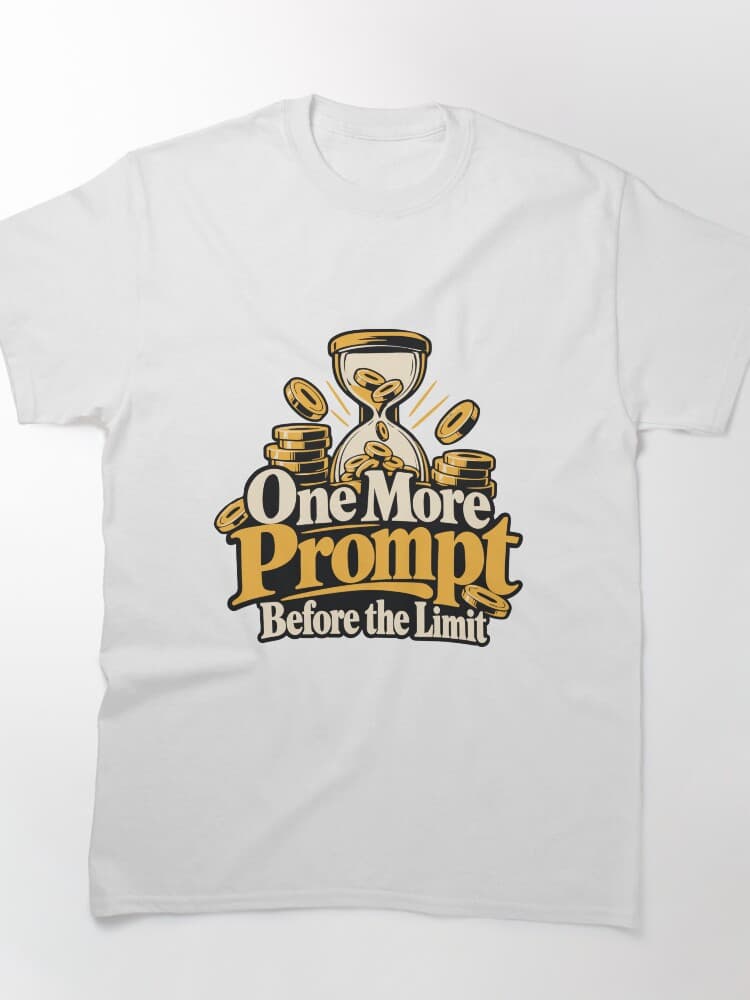 One More Prompt Before the Limit Typography